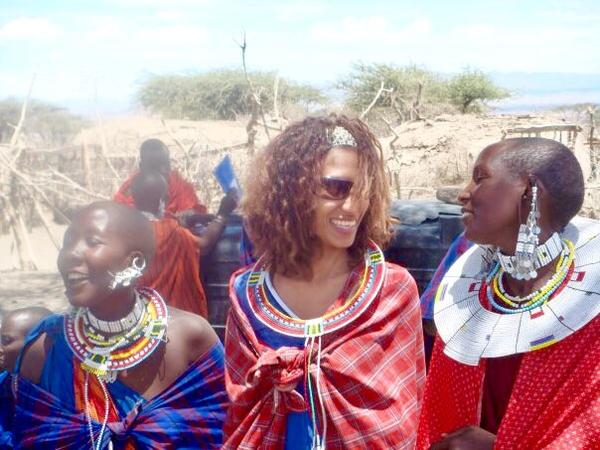  African Traditional Maasai Shuka and Tv Blanket